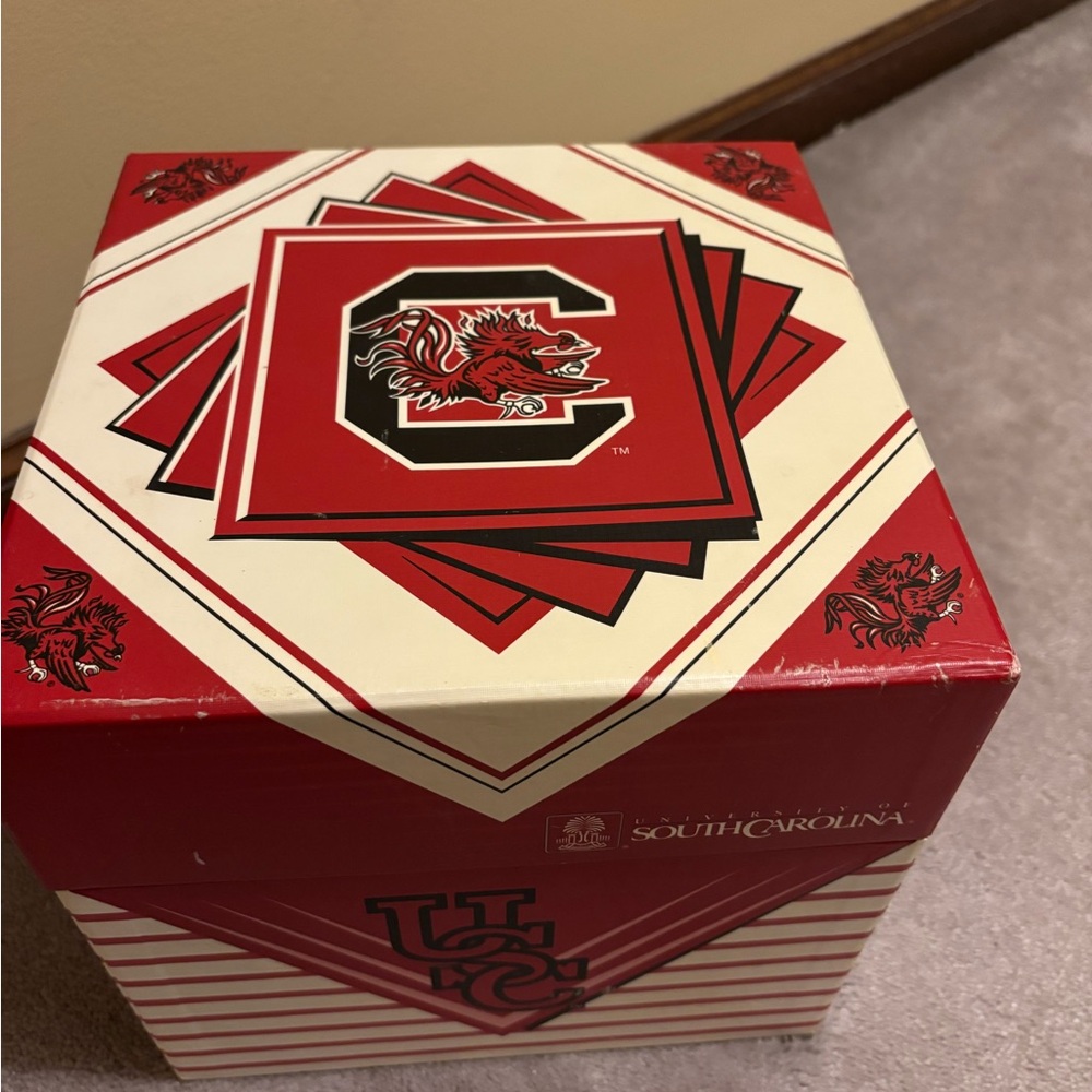 University of South Carolina Decorative Box Preloved from 2004